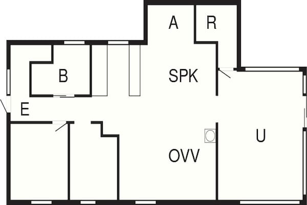Foto van 6 persoons vakantie huis in Ulfborg-By Traum - Vakantiehuis in Ulfborg - FloorPlan