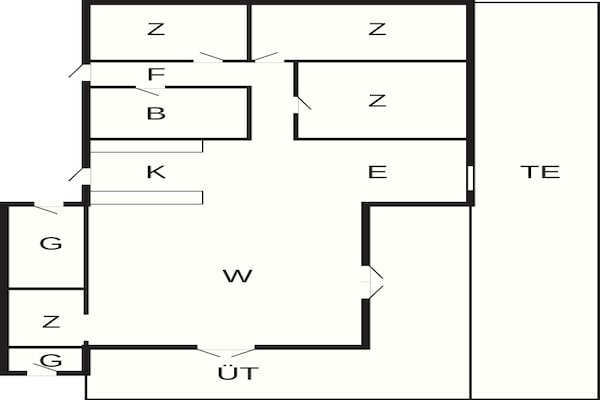 Foto van 8 persoons vakantie huis in Ebeltoft-By Traum - Vakantiehuis in Ebeltoft - FloorPlan