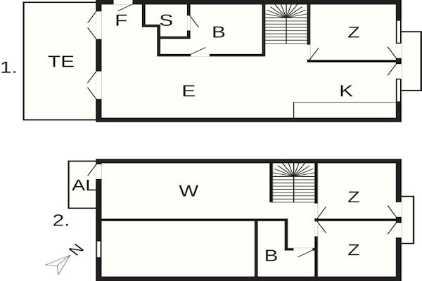 Foto van 6 persoons vakantie huis in Bagenkop-By Traum - Vakantiehuis in Bagenkop - FloorPlan