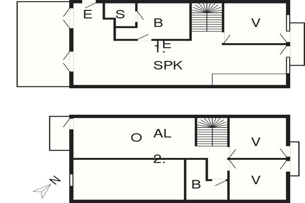 Foto van 6 persoons vakantie huis in Bagenkop-By Traum - Vakantiehuis in Bagenkop - FloorPlan