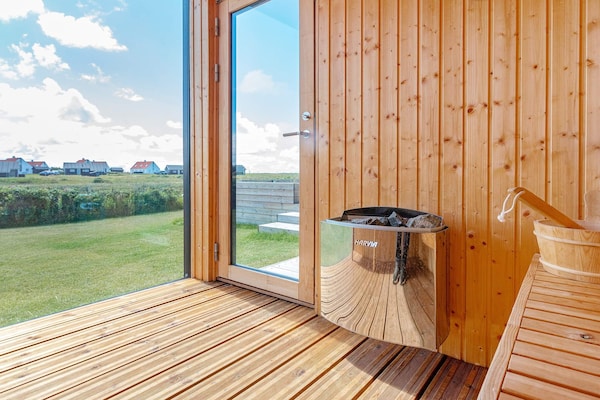 Foto van Luxe vakantieverblijf nabij Lyngby - Vakantiehuis in Løkken - Sauna