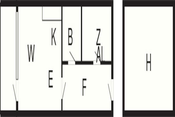 Foto van 6-persoonsappartement met vide, Ringkøbing - Vakantiehuis in Ringkøbing - FloorPlan