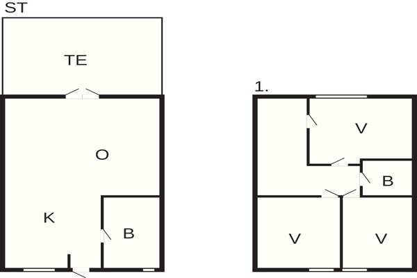 Foto van 6 persoons vakantie huis in Skagen-By Traum - Vakantiehuis in Skagen - FloorPlan