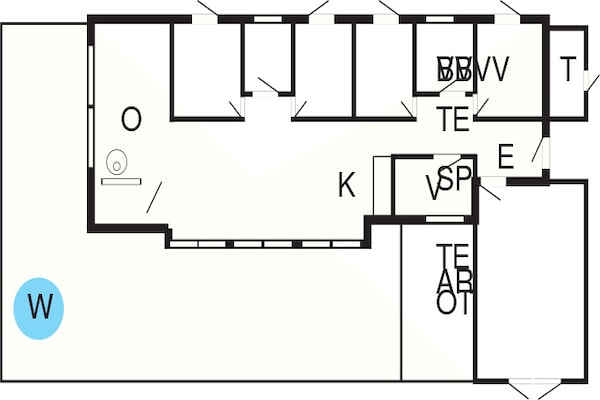 Foto van 12 persoons vakantie huis in Ansager-By Traum - Vakantiehuis in Ansager - FloorPlan