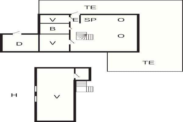 Foto van 6 persoons vakantie huis in Espevær-By Traum - Vakantiehuis in Espevær - FloorPlan