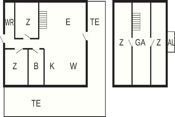 Foto van 6 persoons vakantie huis in Thyholm-By Traum - Vakantiehuis in Thyholm - FloorPlan