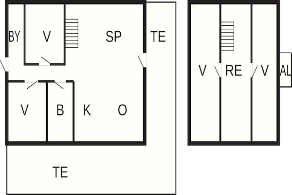 Foto van 6 persoons vakantie huis in Thyholm-By Traum - Vakantiehuis in Thyholm - FloorPlan