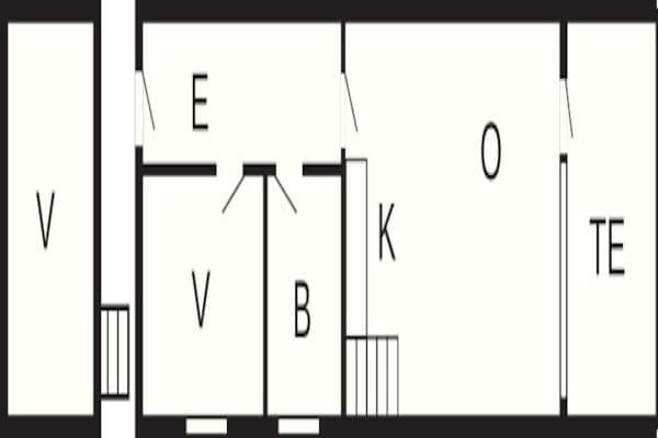 Foto van 6 persoons vakantie huis op een vakantie park in Faaborg - FloorPlan
