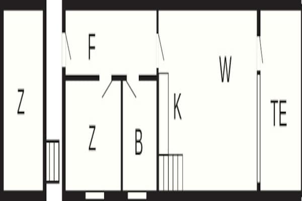 Foto van 6 persoons vakantie huis op een vakantie park in Faaborg - FloorPlan