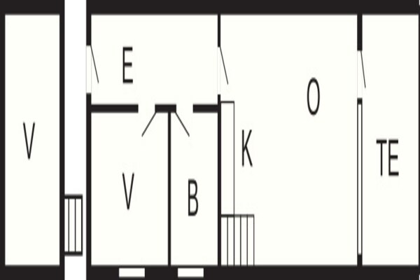 Foto van 6 persoons vakantie huis op een vakantie park in Faaborg - FloorPlan