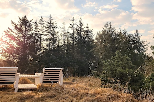 Foto van Luxe vakantieverblijf vlakbij het strand - Vakantiehuis in Ulfborg - Outdoor