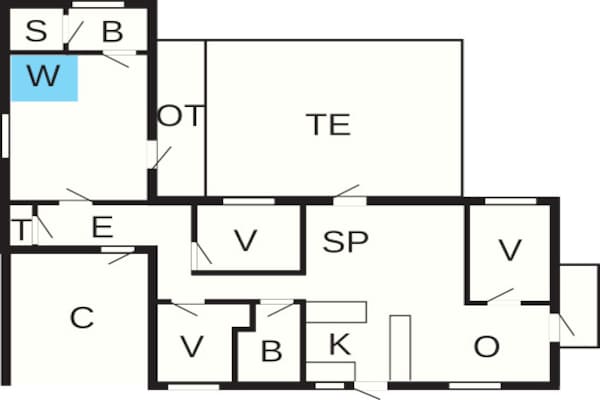 Foto van Luxe vakantieverblijf in Blavand - Vakantiehuis in Blåvand - FloorPlan