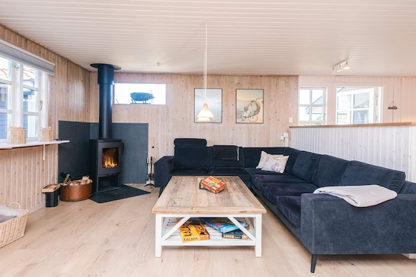 Foto van Strandhuisje met aanbouw - Vakantiehuis in Grenaa - Indoor