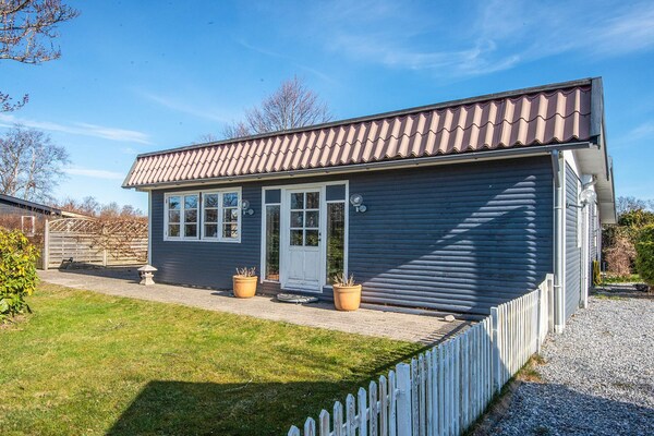 Foto van Strandhuisje met aanbouw - Vakantiehuis in Grenaa - View