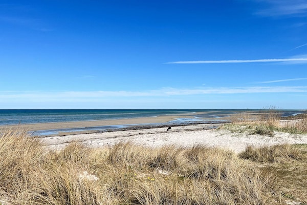 Foto van Strandhuisje met aanbouw - Vakantiehuis in Grenaa - View