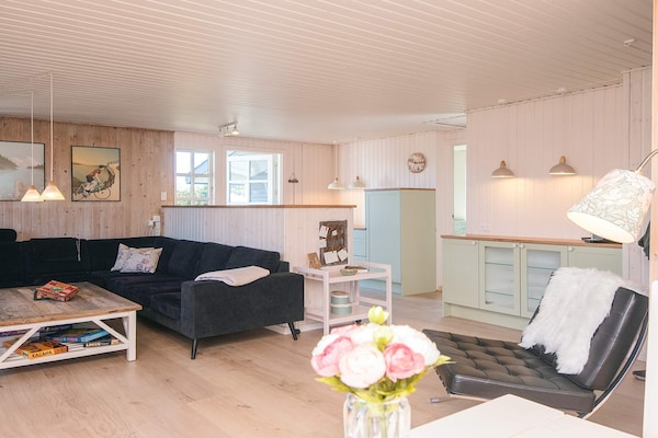 Foto van Strandhuisje met aanbouw - Vakantiehuis in Grenaa - Indoor