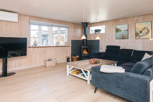 Foto van Strandhuisje met aanbouw - Vakantiehuis in Grenaa - Indoor