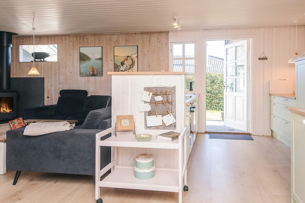 Foto van Strandhuisje met aanbouw - Vakantiehuis in Grenaa - Indoor