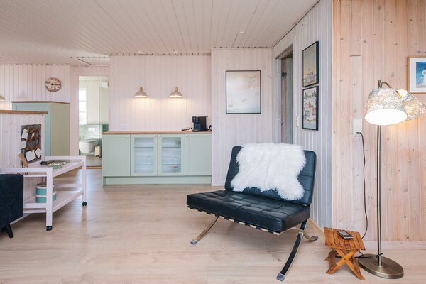 Foto van Strandhuisje met aanbouw - Vakantiehuis in Grenaa - Indoor