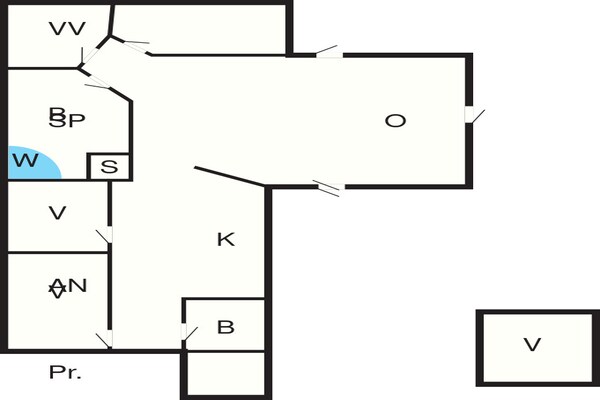 Foto van 12 persoons vakantie huis in Ebeltoft-By Traum - Vakantiehuis in Ebeltoft - FloorPlan