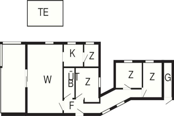 Foto van 7 persoons vakantie huis in Struer-By Traum - Vakantiehuis in Struer - FloorPlan