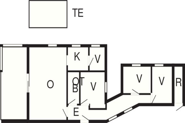 Foto van 7 persoons vakantie huis in Struer-By Traum - Vakantiehuis in Struer - FloorPlan