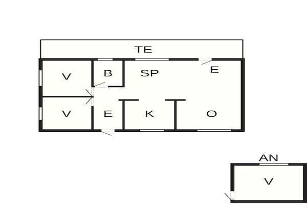 Foto van 6 persoons vakantie huis in LJUNGSKILE-By Traum - Vakantiehuis in LJUNGSKILE - FloorPlan