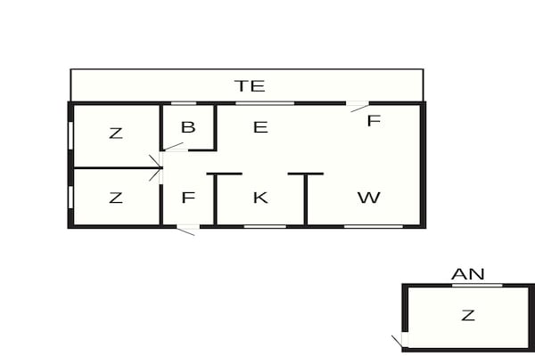 Foto van 6 persoons vakantie huis in LJUNGSKILE-By Traum - Vakantiehuis in LJUNGSKILE - FloorPlan