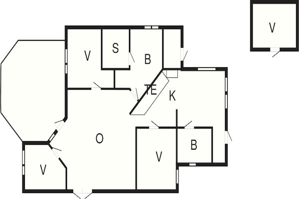 Foto van 8 persoons vakantie huis in Børkop-By Traum - Vakantiehuis in Børkop - FloorPlan