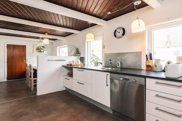 Foto van Rustiek huisje met open haard - Vakantiehuis in Aabybro - Indoor