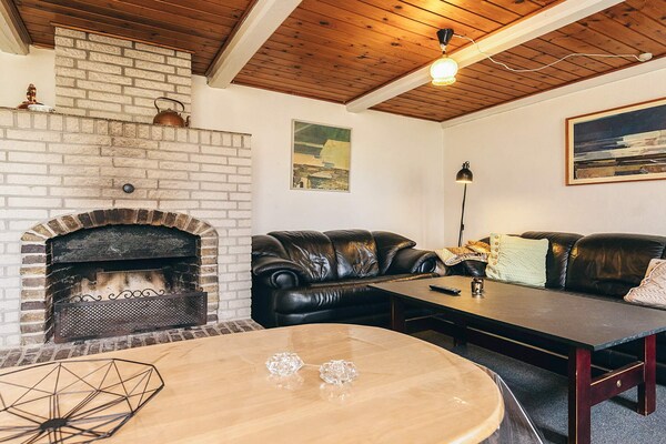 Foto van Rustiek huisje met open haard - Vakantiehuis in Aabybro - Indoor