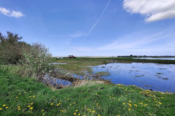 Foto van Rustiek huisje met open haard - Vakantiehuis in Aabybro - WaterView