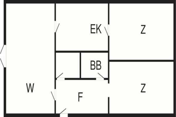 Foto van 6 persoons vakantie huis in Rudkøbing-By Traum - Vakantiehuis in Rudkøbing - FloorPlan