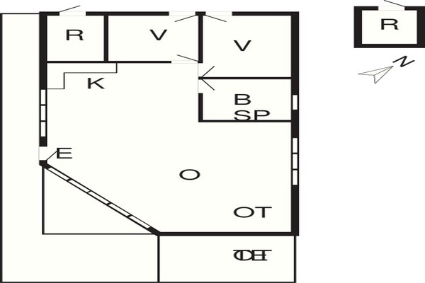 Foto van 6 persoons vakantie huis in Idestrup-By Traum - Vakantiehuis in Idestrup - FloorPlan