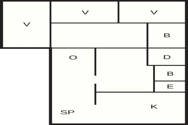 Foto van 8 persoons vakantie huis in Ålbæk - Vakantiehuis in Ålbæk - FloorPlan