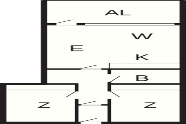 Foto van 6 persoons vakantie huis op een vakantie park in Fanø - FloorPlan