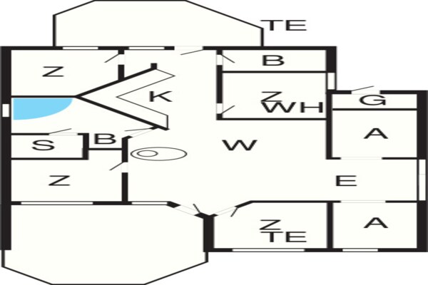 Foto van 12 persoons vakantie huis in Otterndorf - Vakantiehuis in Ottendorf - FloorPlan