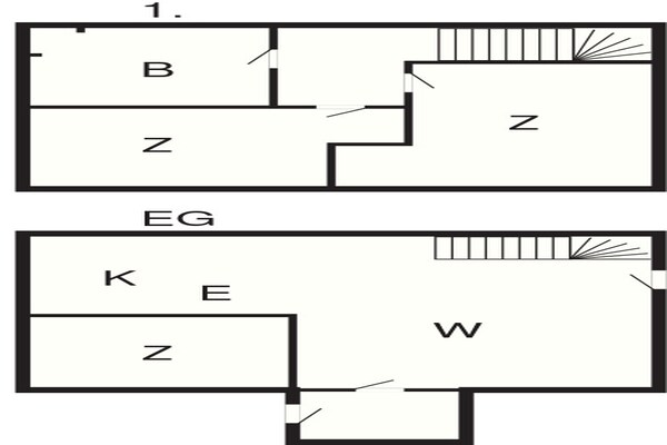 Foto van 6 persoons vakantie huis in Rømø - Vakantiehuis in Rømø - FloorPlan