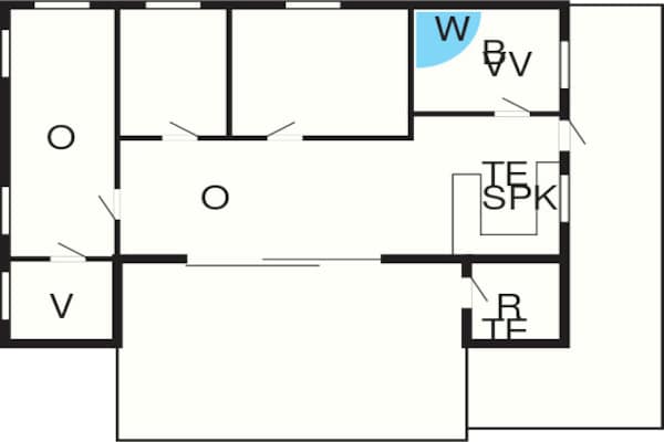 Foto van 6 persoons vakantie huis in Løkken-By Traum - Vakantiehuis in Løkken - FloorPlan