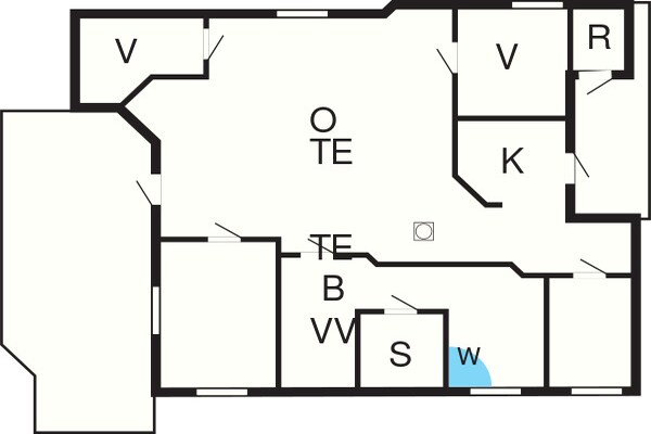 Foto van 7 persoons vakantie huis in Hemmet-By Traum - Vakantiehuis in Hemmet - FloorPlan