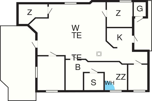 Foto van 7 persoons vakantie huis in Hemmet-By Traum - Vakantiehuis in Hemmet - FloorPlan