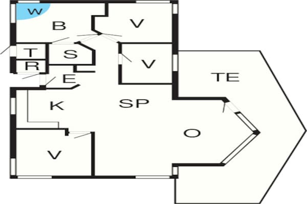 Foto van 6 persoons vakantie huis in Otterndorf - Vakantiehuis in Ottendorf - FloorPlan
