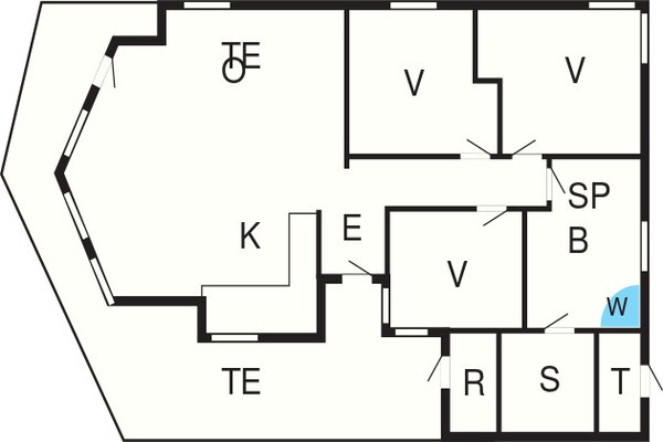 Foto van 6 persoons vakantie huis in Otterndorf - Vakantiehuis in Ottendorf - FloorPlan