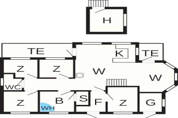 Foto van 10 persoons vakantie huis in Thisted-By Traum - Vakantiehuis in Thisted - FloorPlan