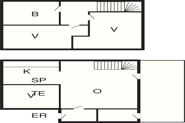 Foto van 6 persoons vakantie huis in Rømø-By Traum - Vakantiehuis in Rømø - FloorPlan