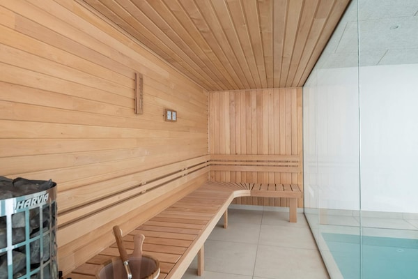 Foto van Luxe vakantieverblijf in de buurt van Lyngby - Vakantiehuis in Løkken - Sauna