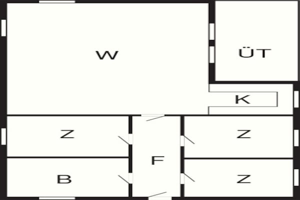 Foto van 6 persoons vakantie huis in Væggerløse-By Traum - Vakantiehuis in Væggerløse - FloorPlan