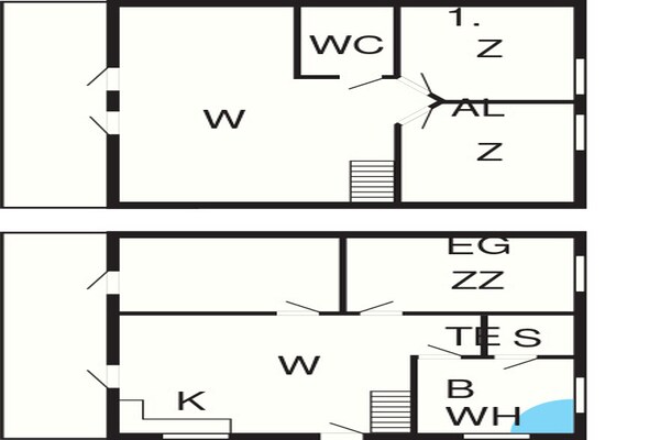 Foto van 6 persoons vakantie huis op in Gråsten - Vakantiehuis in Gråsten - FloorPlan