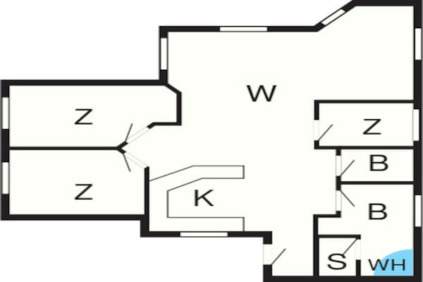 Foto van 6 persoons vakantie huis in Hemmet-By Traum - Vakantiehuis in Hemmet - FloorPlan