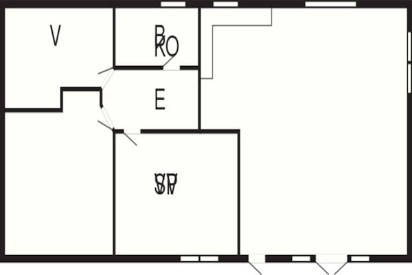 Foto van 7 persoons vakantie huis in Kirke Hyllinge - Vakantiehuis in Kirke Hyllinge - FloorPlan